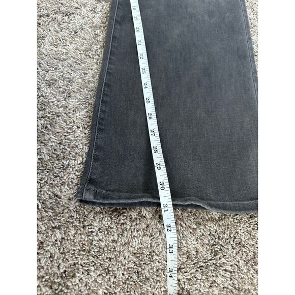 Lane Bryant Gray Mid-Rise Flex Magic Waistband Signature Fit Boot Gray Jeans 18 - Picture 9 of 11